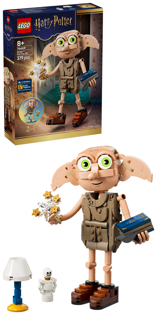 LEGO® | Harry Potter: Dobby the Free Elf (76469) - box and product image