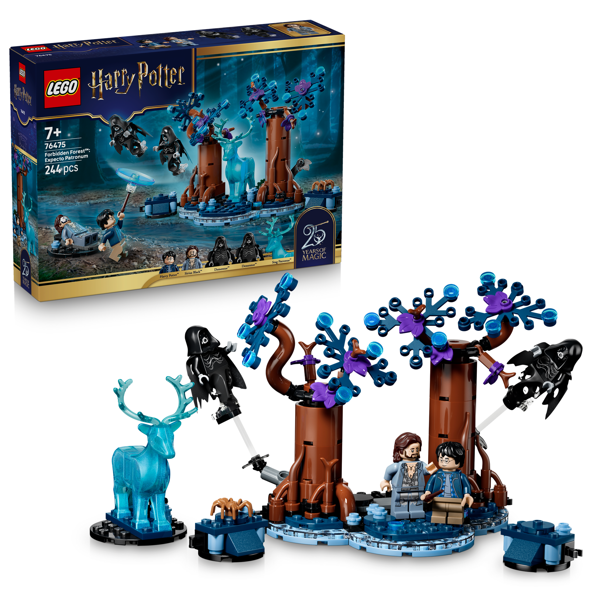 LEGO® | Harry Potter: Forbidden Forest: Expecto Patronum (76475) - box and product image