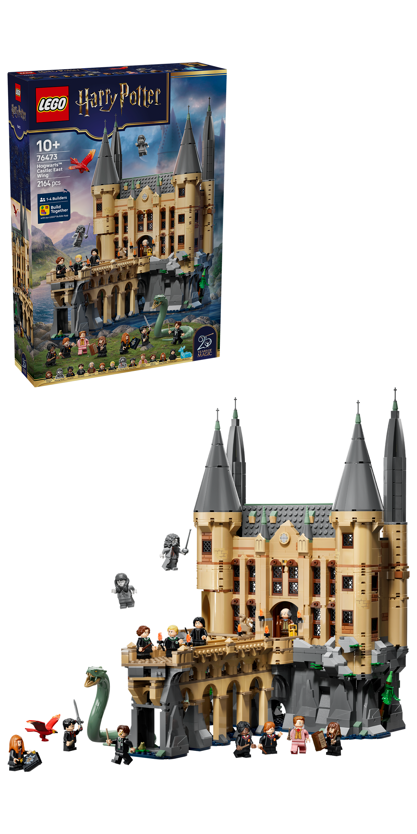 LEGO® | Harry Potter: Hogwarts Castle: East Wing (76473) - box and product image