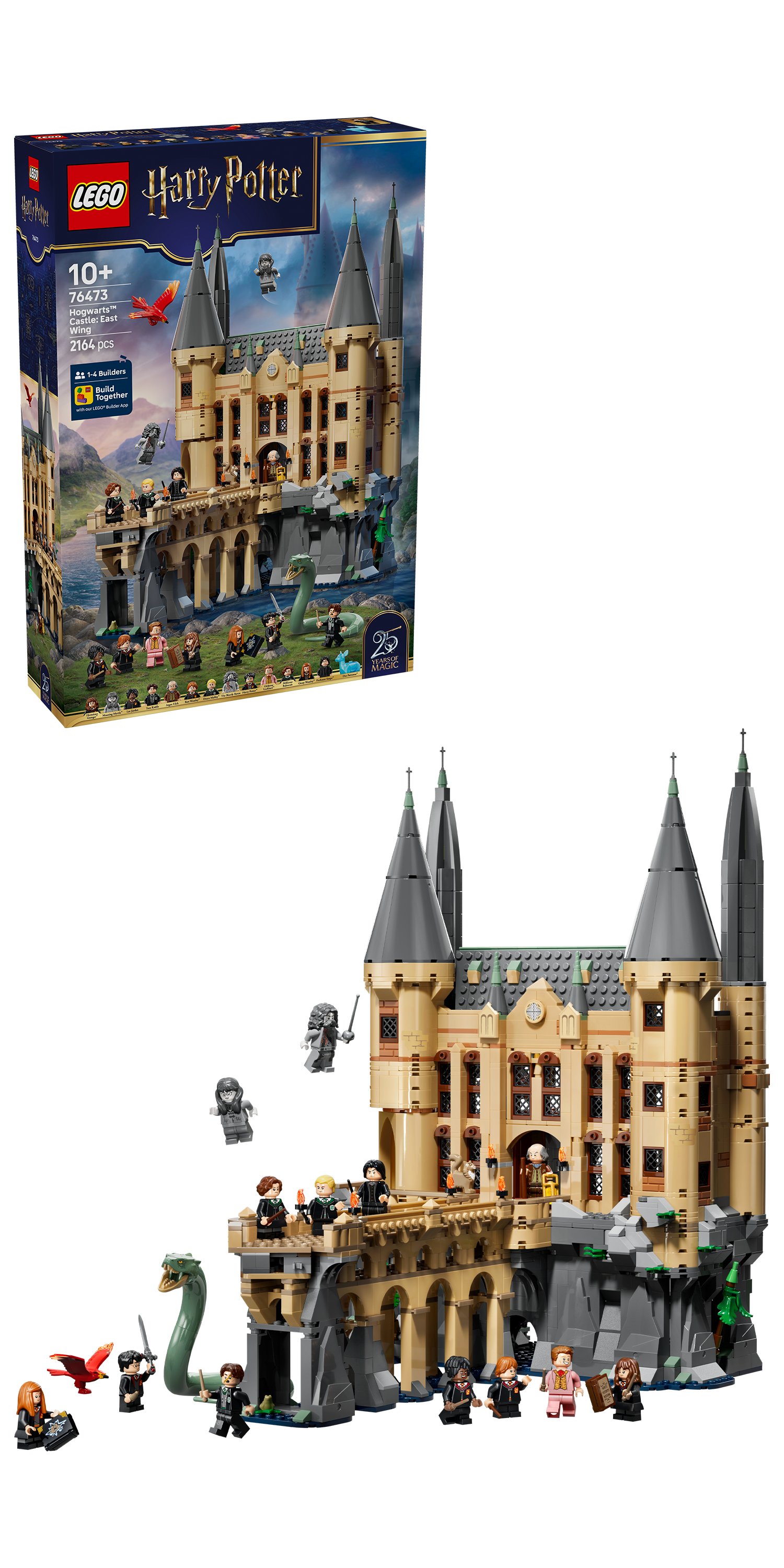 LEGO® | Harry Potter: Hogwarts Castle: East Wing (76473) - box and product image