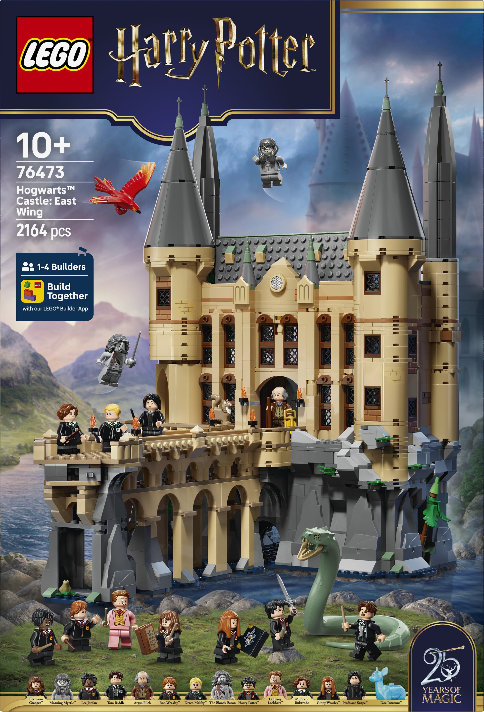 LEGO® | Harry Potter: Hogwarts Castle: East Wing (76473) - box back