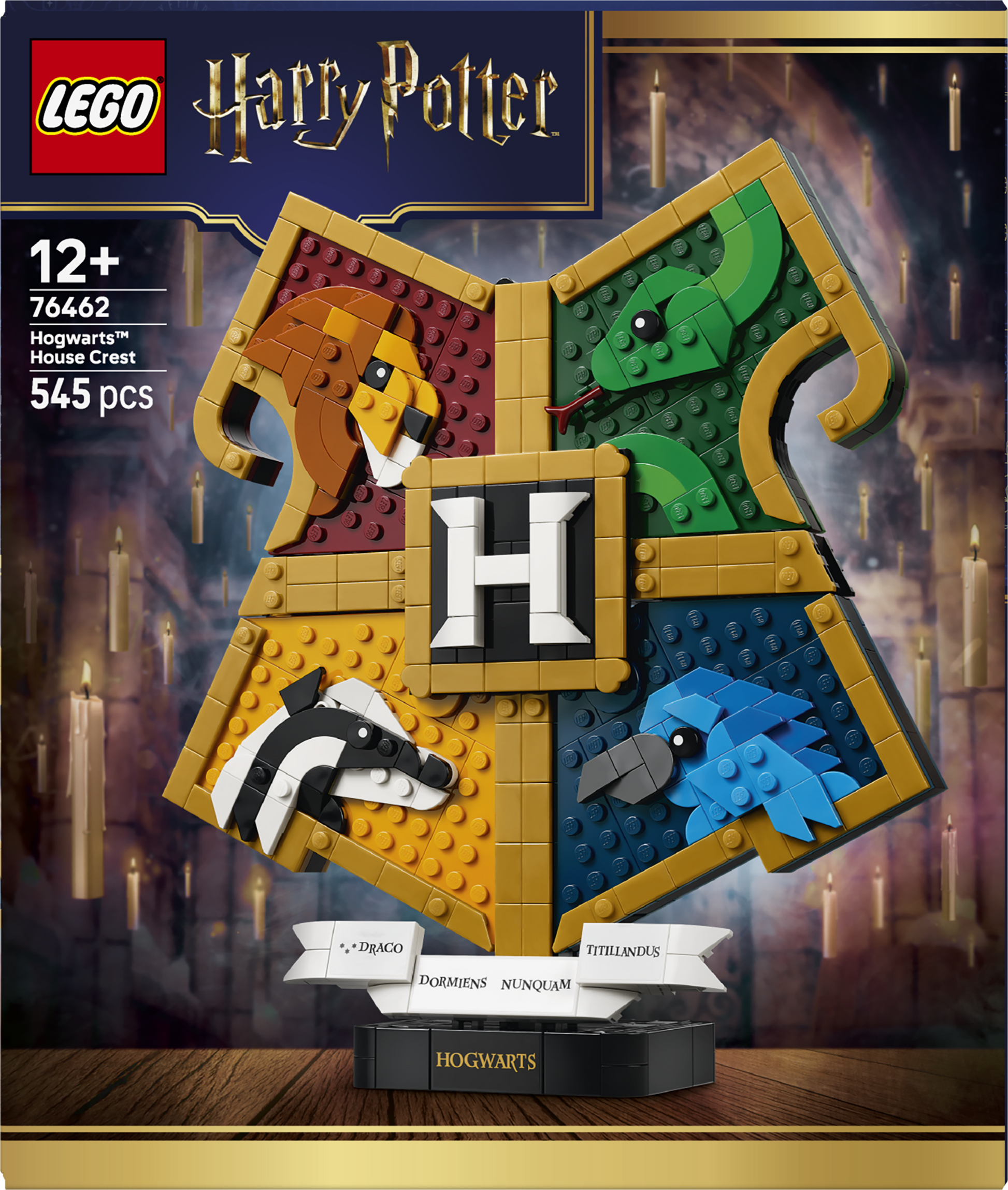 LEGO® | Harry Potter: Hogwarts House Crest (76462) - box back