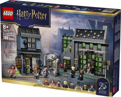 LEGO® | Harry Potter: Knockturn Alley Wizarding Shops (76471) - box detail