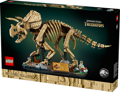 LEGO® | Jurassic World: Dinosaur Fossils: Triceratops (77985) - box detail