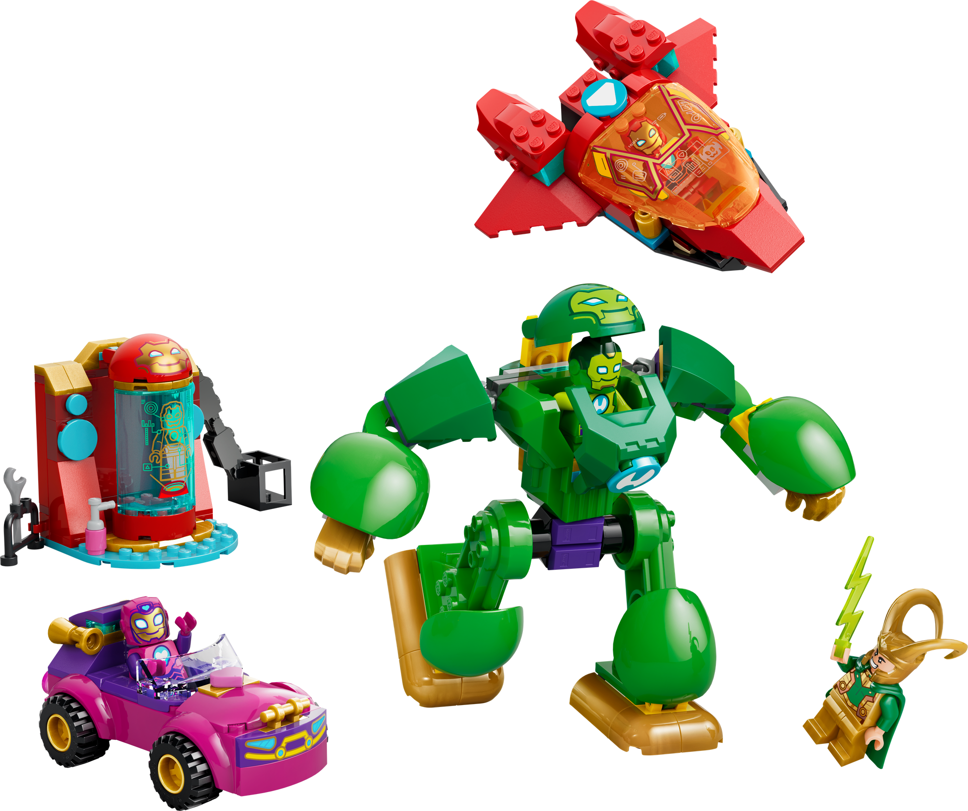LEGO® | Marvel: Loki vs. Team Iron Man (11211) - product image