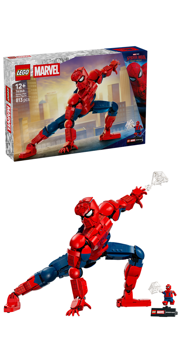 LEGO® | Marvel: Spider-Man Hero Figure (76346) - box and product image