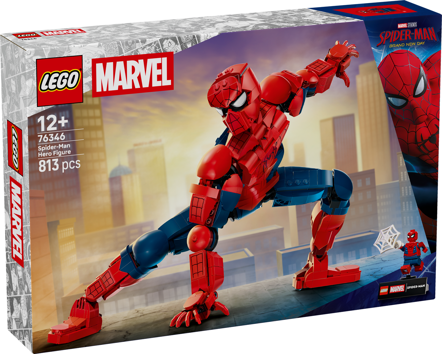 LEGO® | Marvel: Spider-Man Hero Figure (76346) - box front