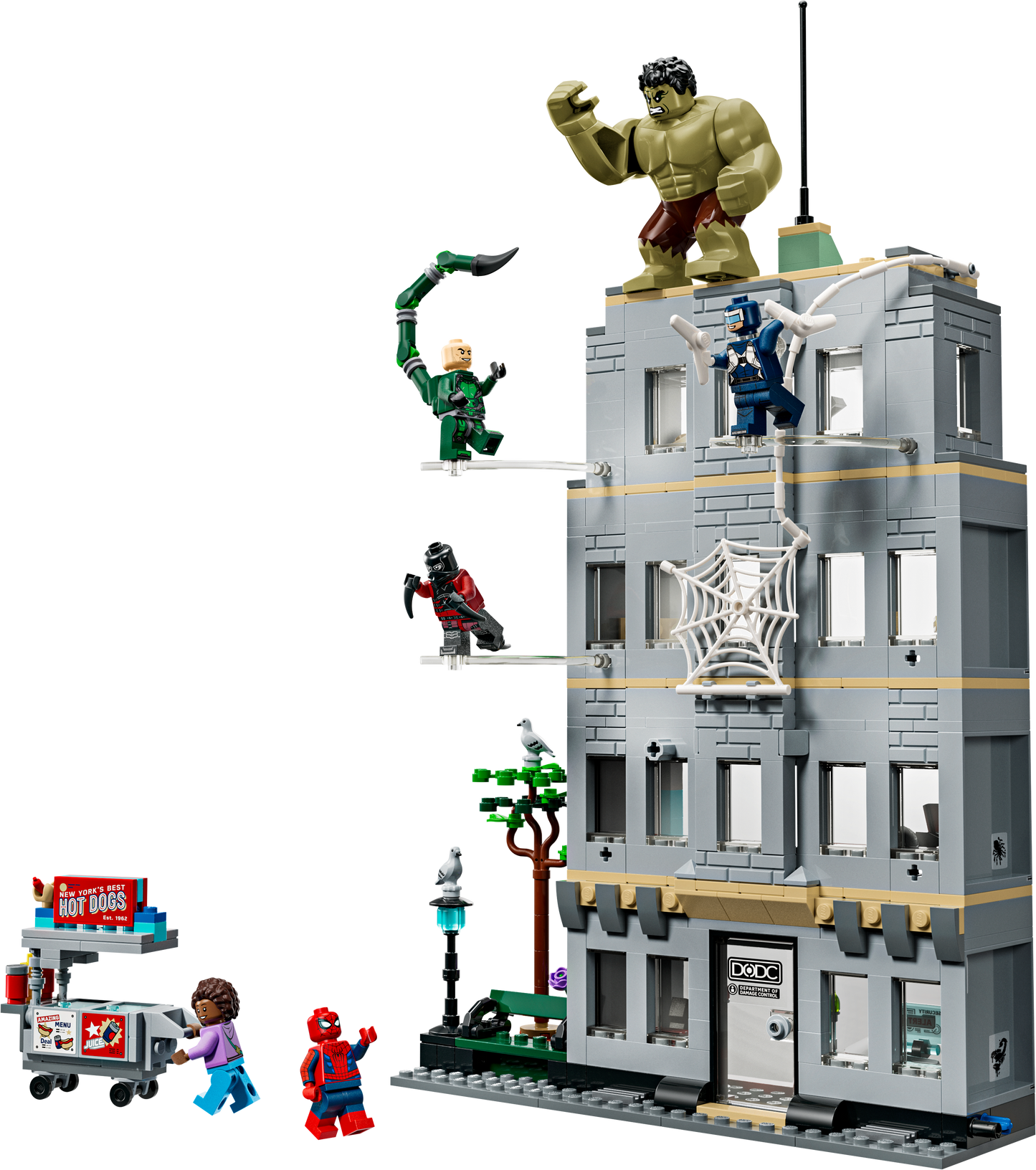 LEGO® | Marvel: Spider-Man vs. Hulk Epic Clash (76350) - product image