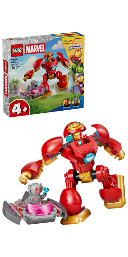 LEGO® | Marvel: Ultron vs. Iron Man (11209) - box and product image