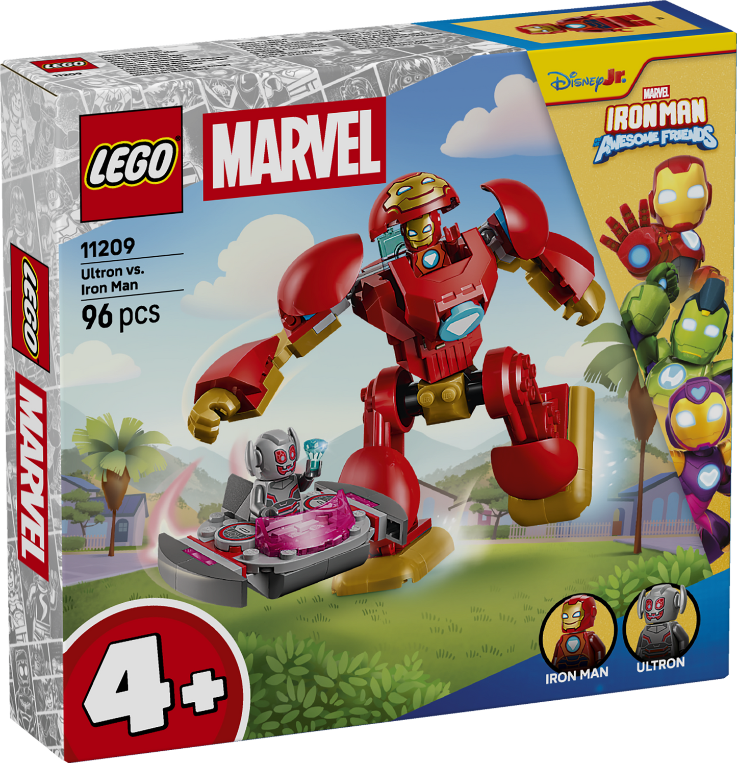LEGO® | Marvel: Ultron vs. Iron Man (11209) - box front