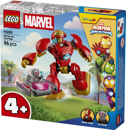 LEGO® | Marvel: Ultron vs. Iron Man (11209) - box detail