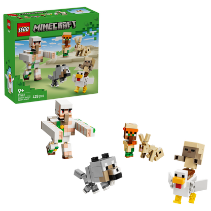 LEGO® | Minecraft: Chicken Jockey Desert Attack (21592) - box and product image