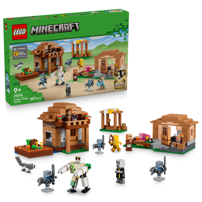 LEGO® | Minecraft: Evoker Village Attack (21596) - box and product image
