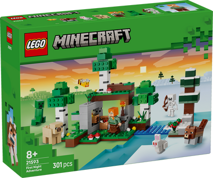 LEGO® | Minecraft: First Night Adventure (21593) - box front