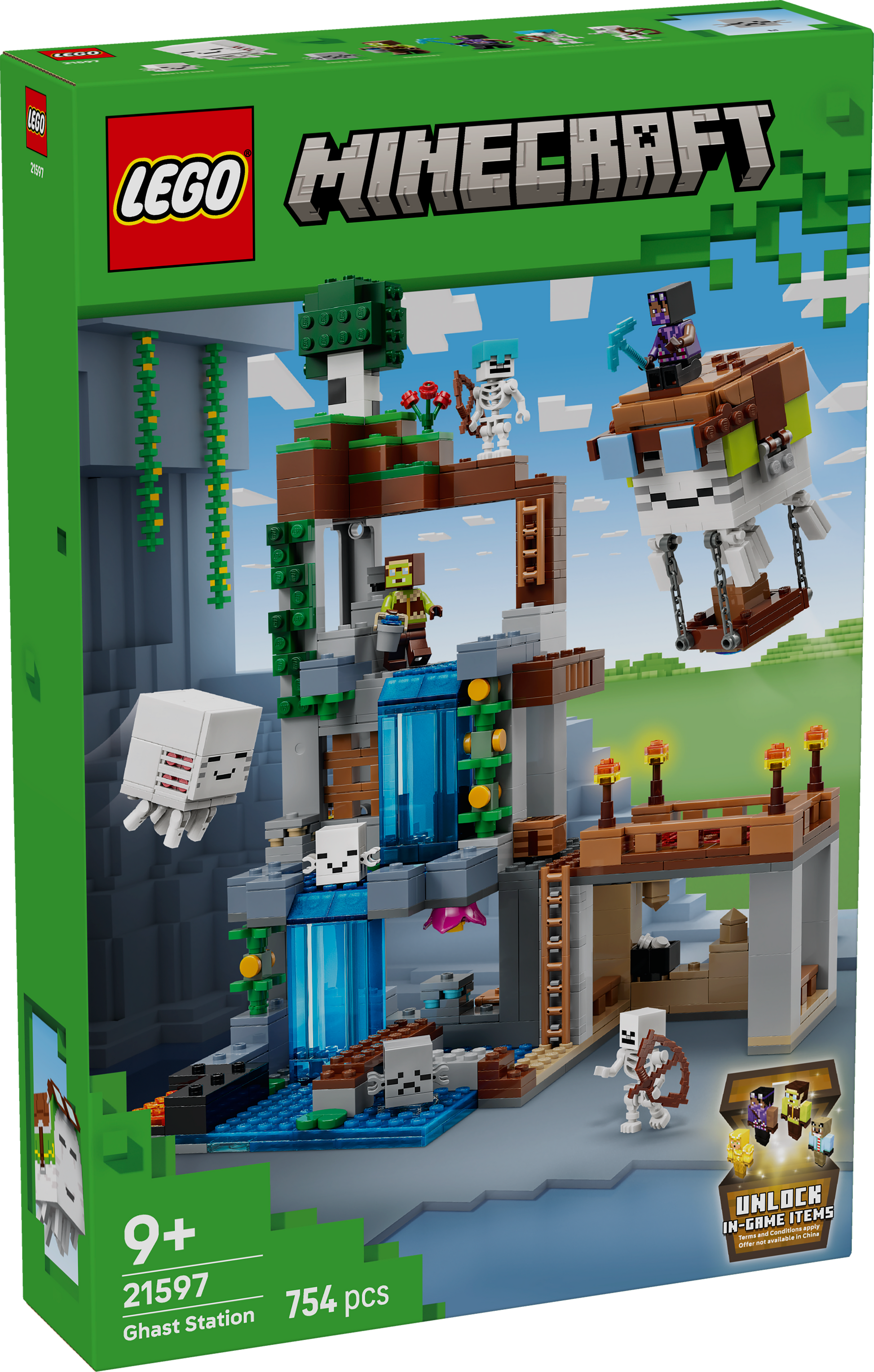 LEGO® | Minecraft: Ghast Station (21597) - box front