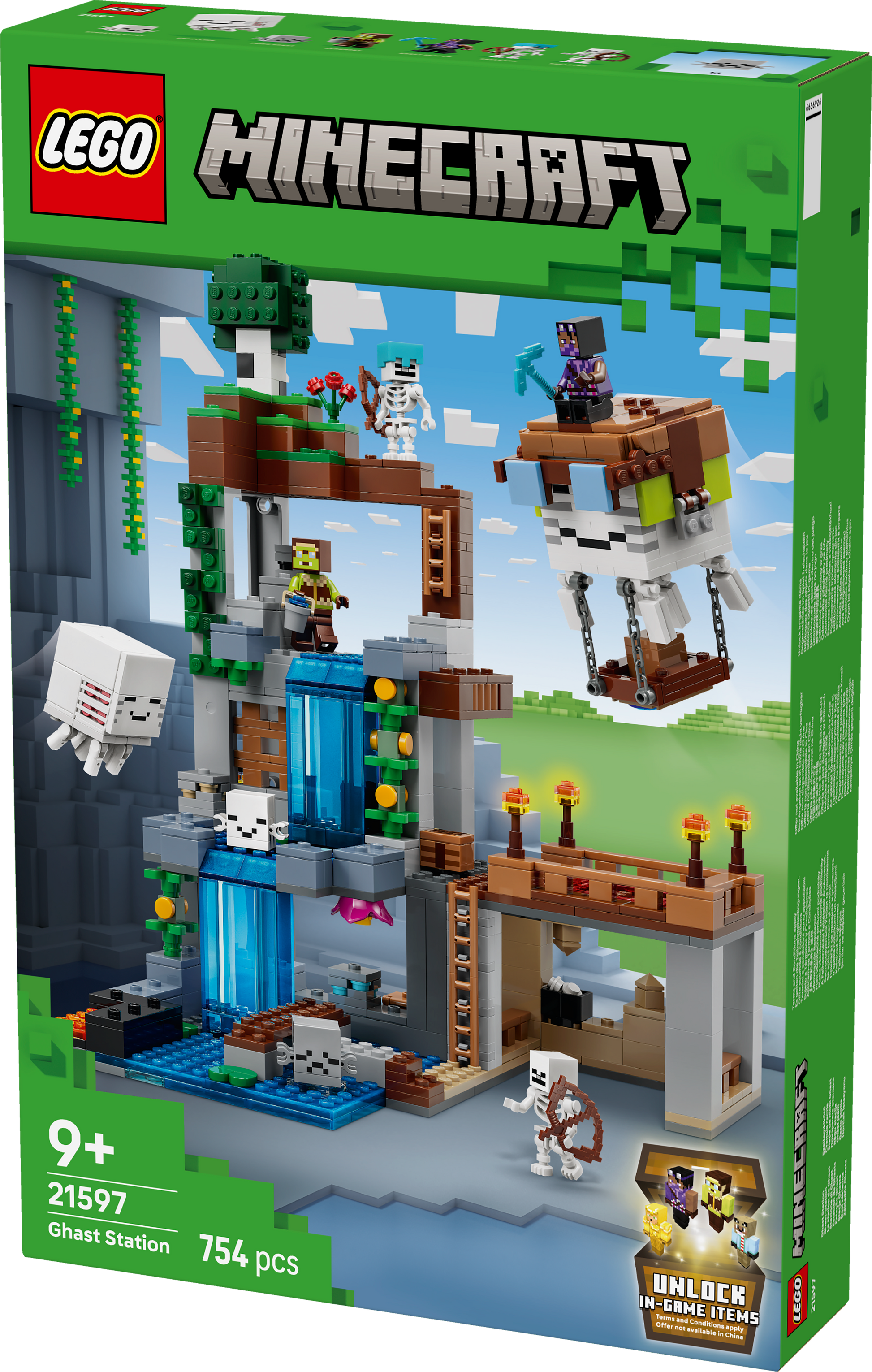 LEGO® | Minecraft: Ghast Station (21597) - box detail