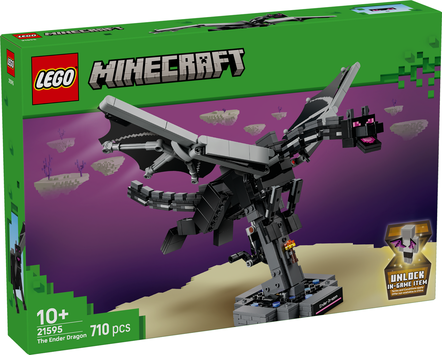 LEGO® | Minecraft: The Ender Dragon (21595) - box front