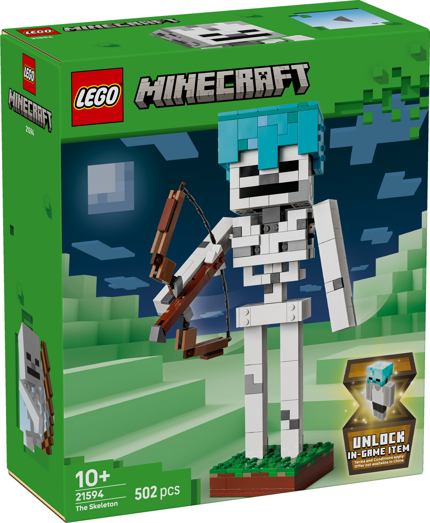 LEGO® | Minecraft: The Skeleton (21594) - box front