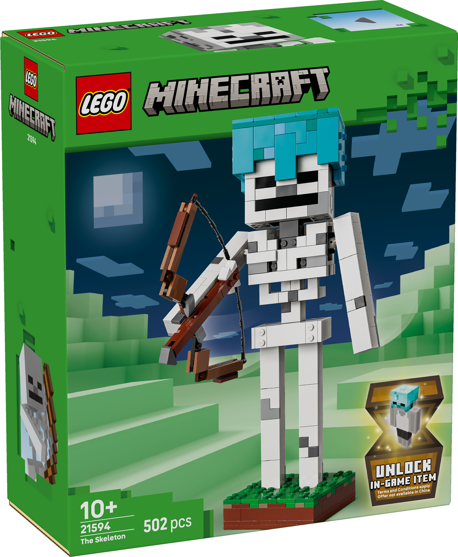 LEGO® | Minecraft: The Skeleton (21594) - box front