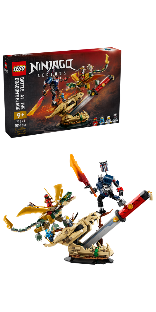 LEGO® | NINJAGO: Battle at the Dragon's Blade (71871) - box and product image