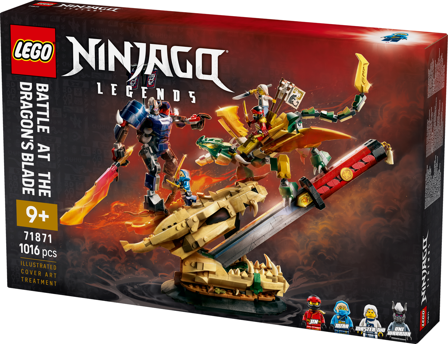 LEGO® | NINJAGO: Battle at the Dragon's Blade (71871) - box detail