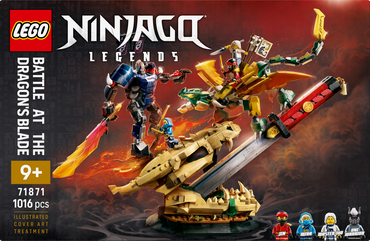 LEGO® | NINJAGO: Battle at the Dragon's Blade (71871) - box back