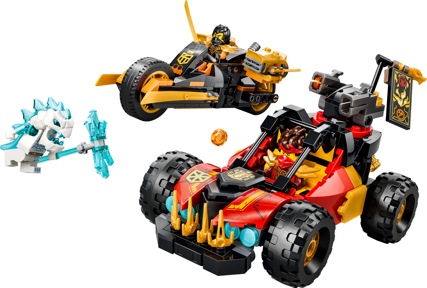 LEGO® | NINJAGO: Kai and Cole's Combiner Vehicles (71864) - product image