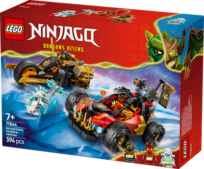 LEGO® | NINJAGO: Kai and Cole's Combiner Vehicles (71864) - box detail