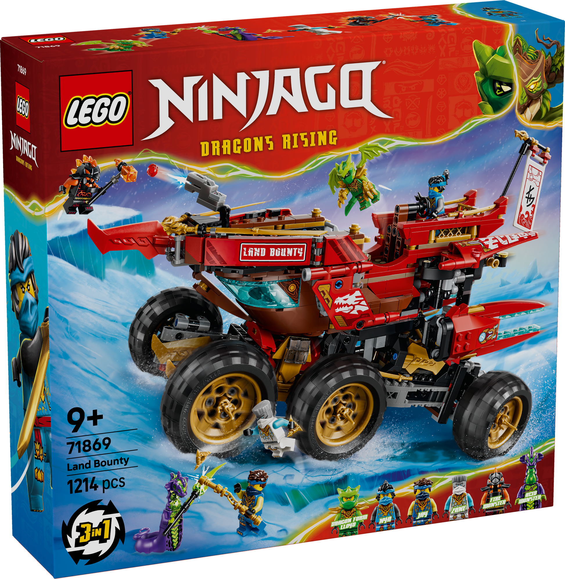 LEGO® | NINJAGO: Land Bounty (71869) - box front