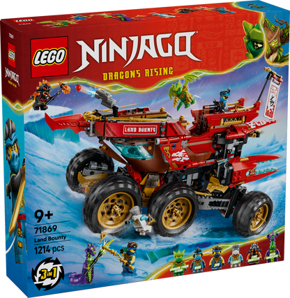 LEGO® | NINJAGO: Land Bounty (71869) - box front