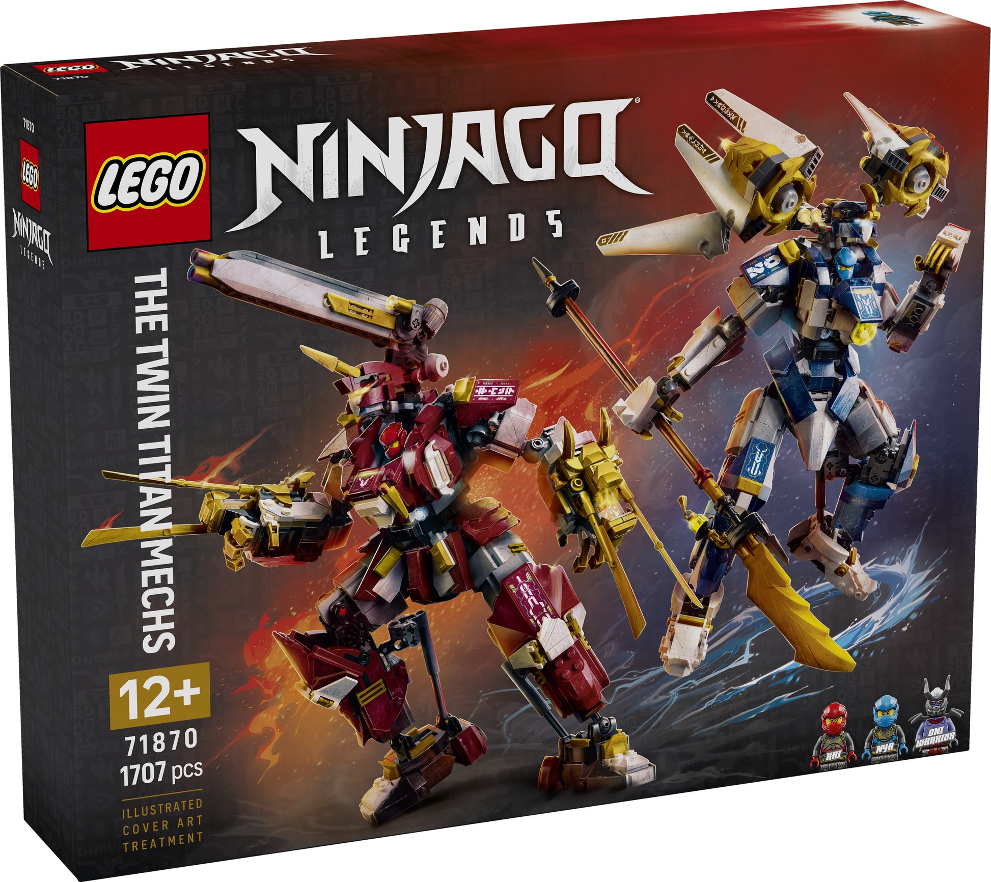 LEGO® | NINJAGO: The Twin Titan Mechs (71870) - box front