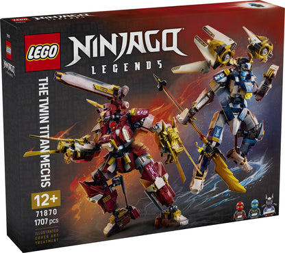 LEGO® | NINJAGO: The Twin Titan Mechs (71870) - box front