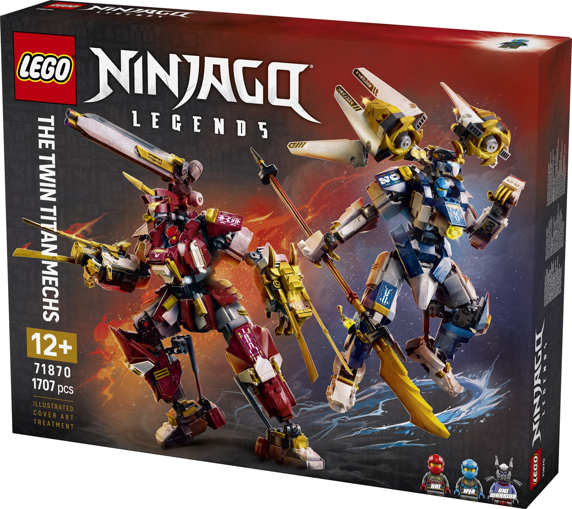 LEGO® | NINJAGO: The Twin Titan Mechs (71870) - box detail