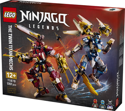 LEGO® | NINJAGO: The Twin Titan Mechs (71870) - box detail