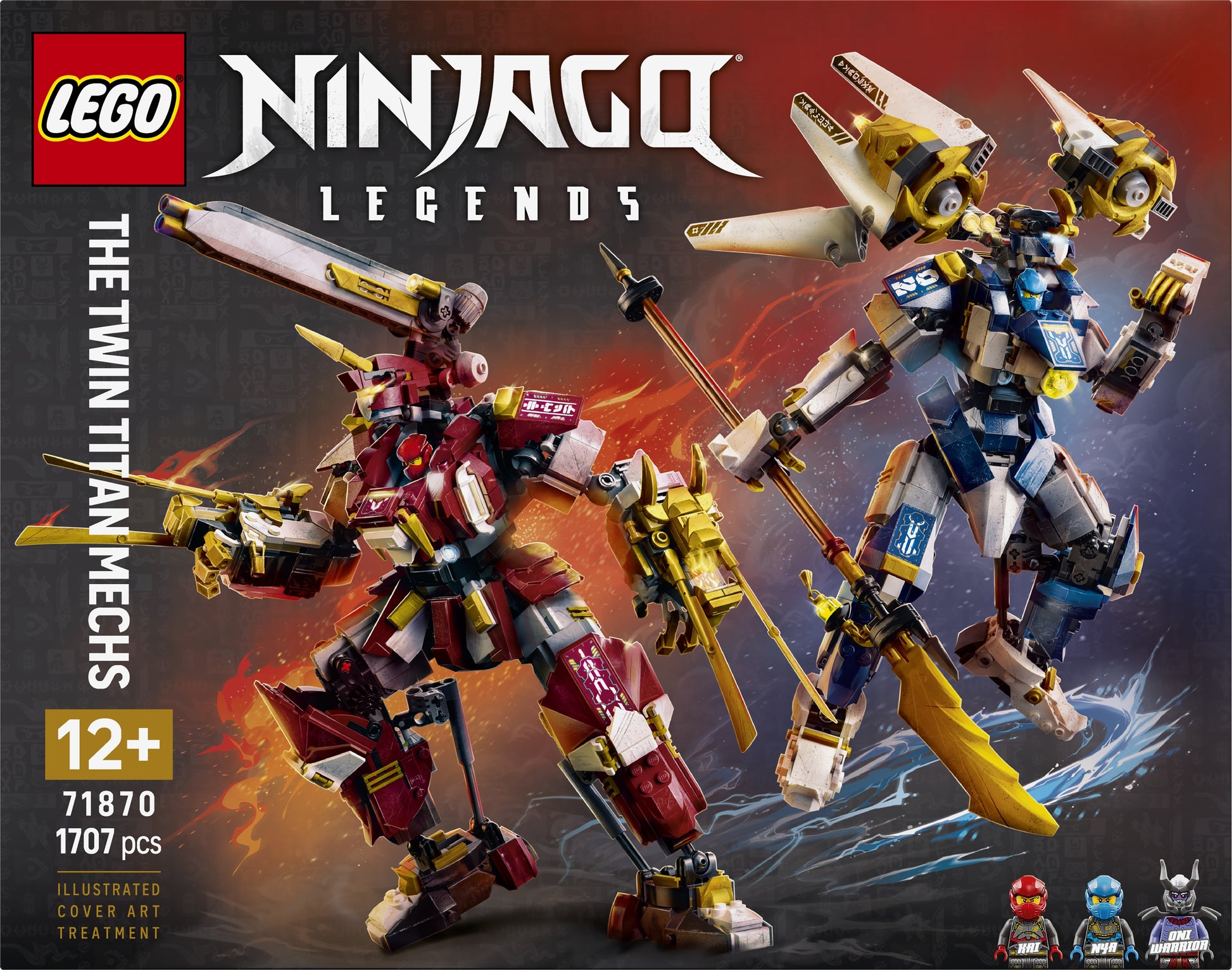 LEGO® | NINJAGO: The Twin Titan Mechs (71870) - box back