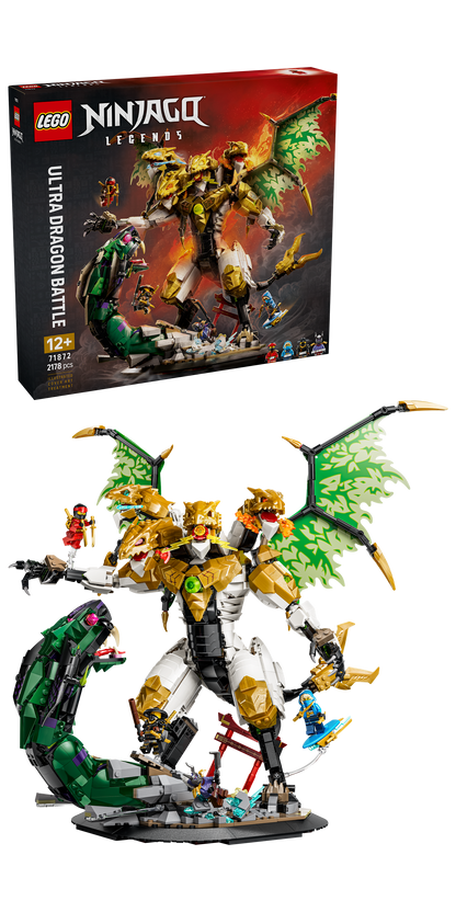 LEGO® | NINJAGO: Ultra Dragon Battle (71872) - box and product image