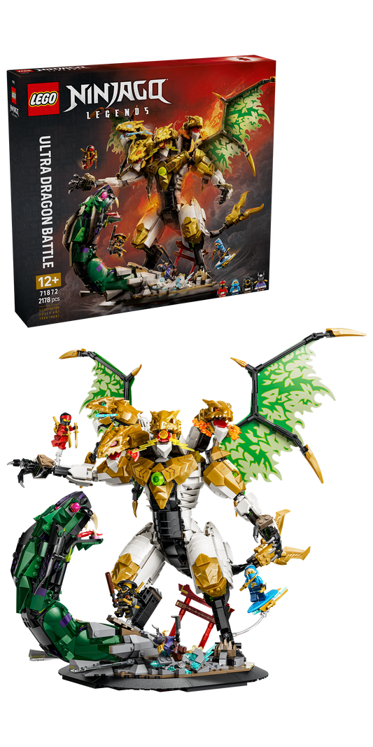 LEGO® | NINJAGO: Ultra Dragon Battle (71872) - box and product image