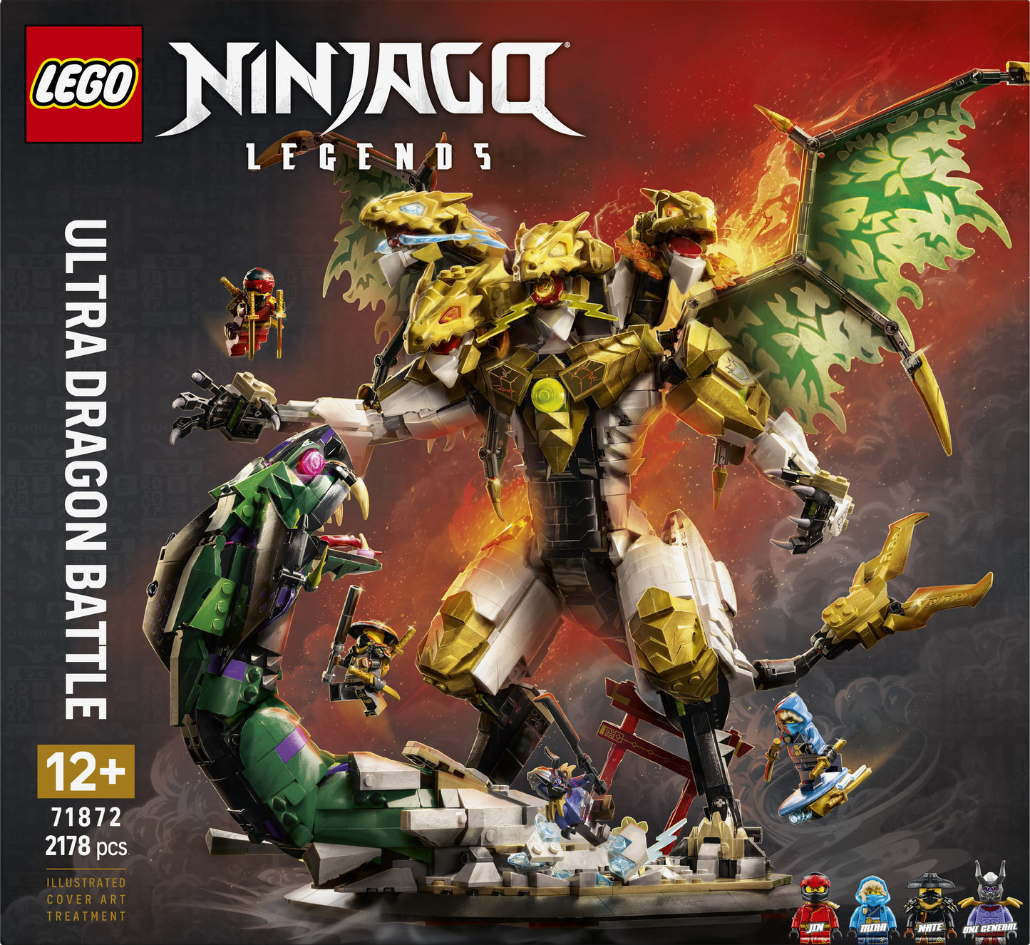 LEGO® | NINJAGO: Ultra Dragon Battle (71872) - box back