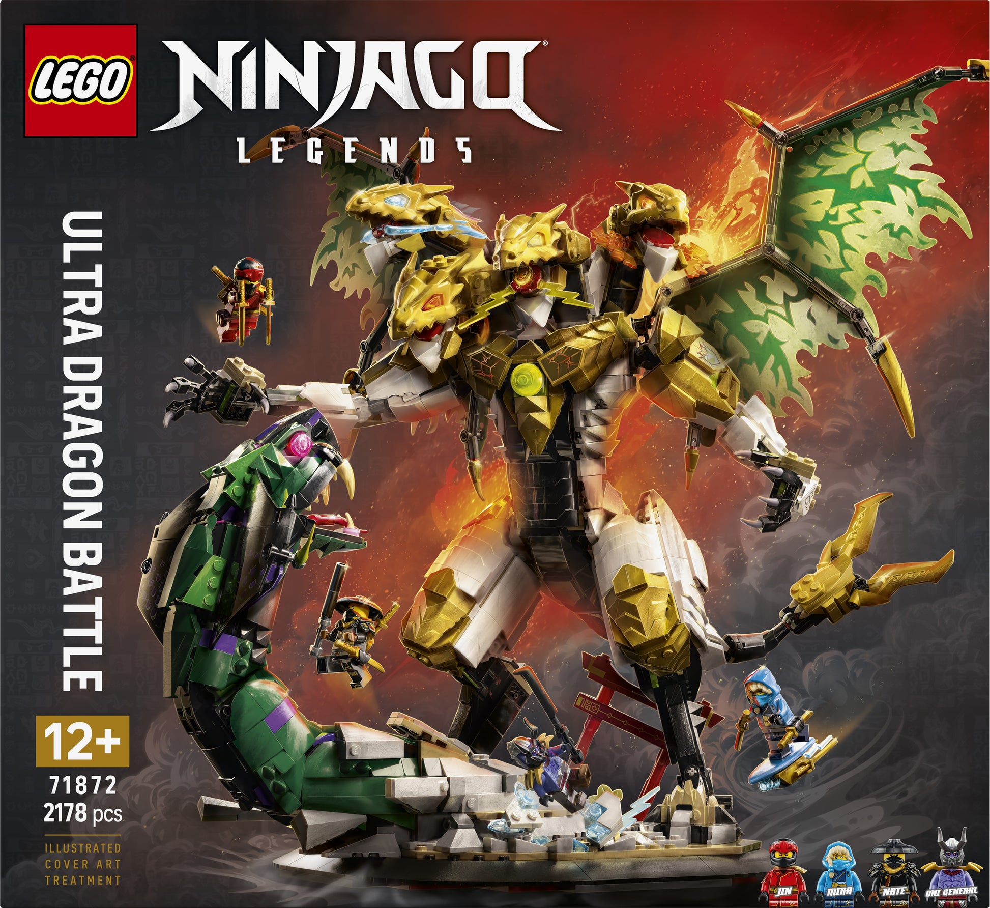 LEGO® | NINJAGO: Ultra Dragon Battle (71872) - box back