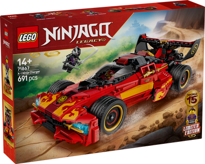 LEGO® | NINJAGO: X-1 Ninja Charger 15th Anniversary (71867) - box front