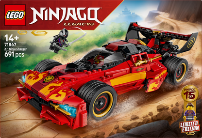 LEGO® | NINJAGO: X-1 Ninja Charger 15th Anniversary (71867) - box back