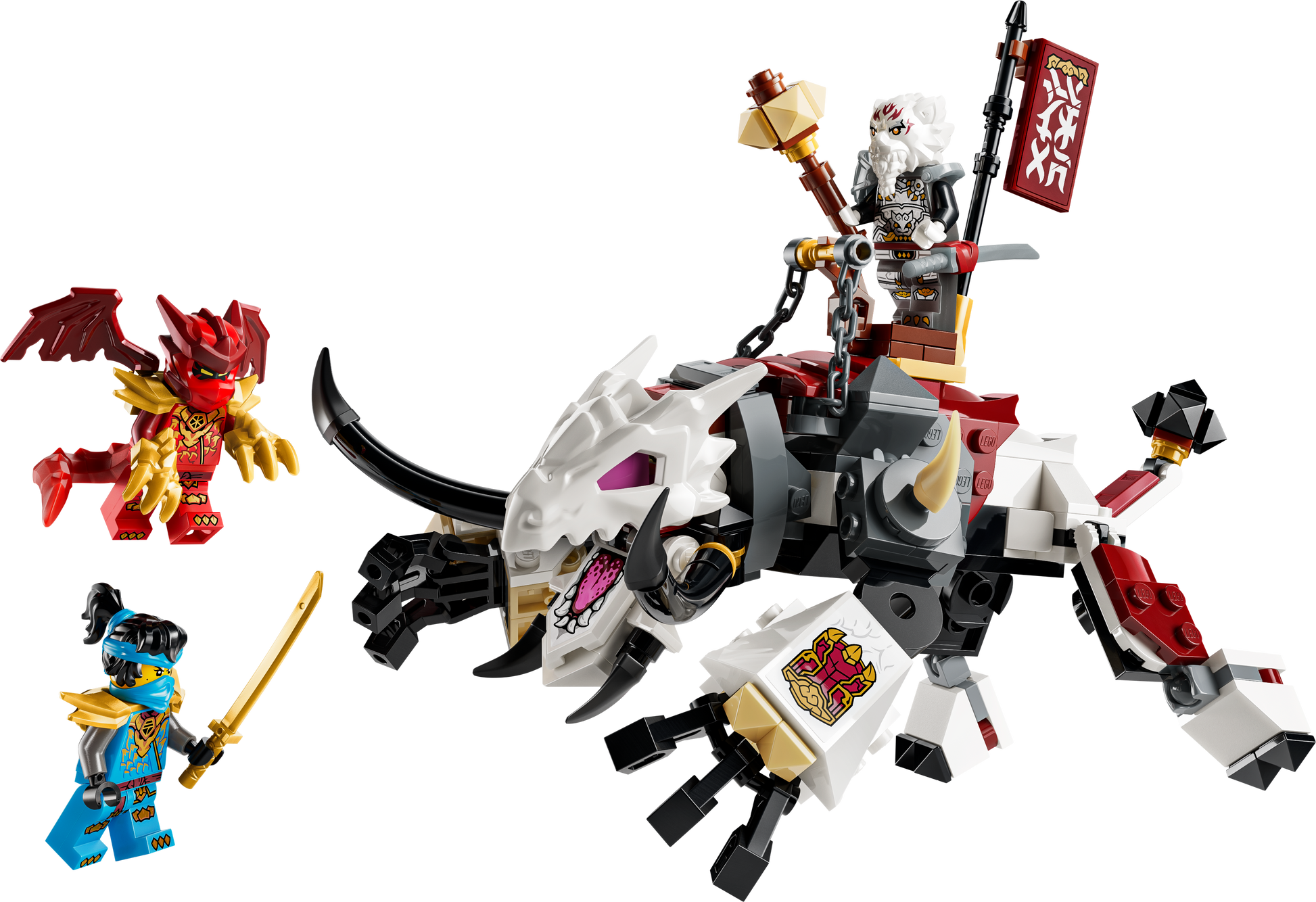 LEGO® | NINJAGO: Zilvar and Grimtak the Dragon Beast (71863) - product image