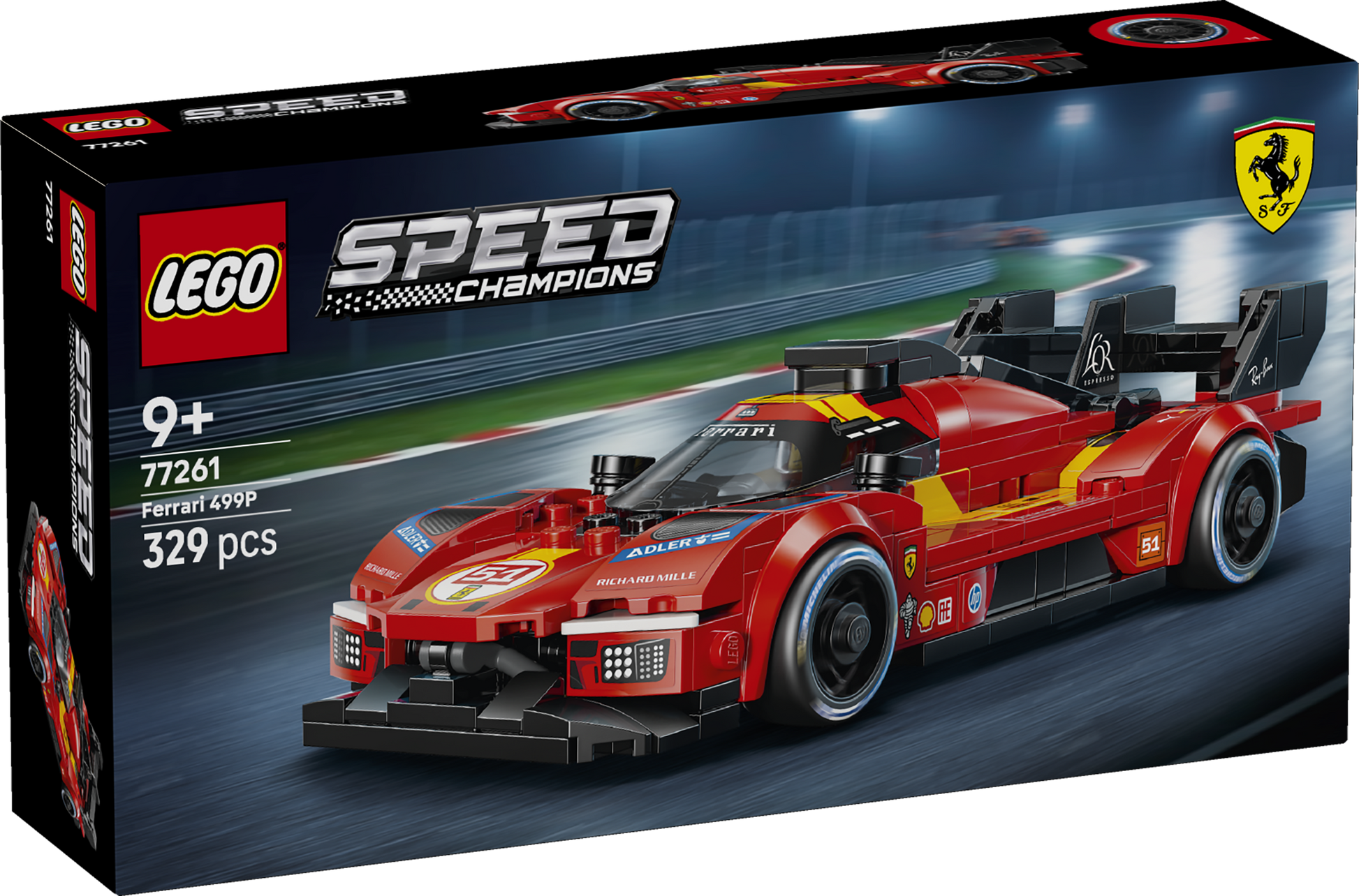 LEGO® | Speed Champions: Ferrari 499P (77261) - box front