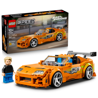 LEGO® | Speed Champions: The Fast and The Furious Toyota Supra MK4 (77260) - box and product image