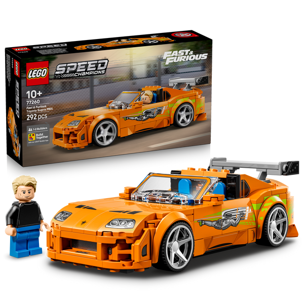 LEGO® | Speed Champions: The Fast and The Furious Toyota Supra MK4 (77260) - box and product image