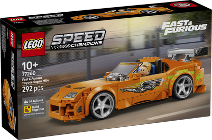 LEGO® | Speed Champions: The Fast and The Furious Toyota Supra MK4 (77260) - box front