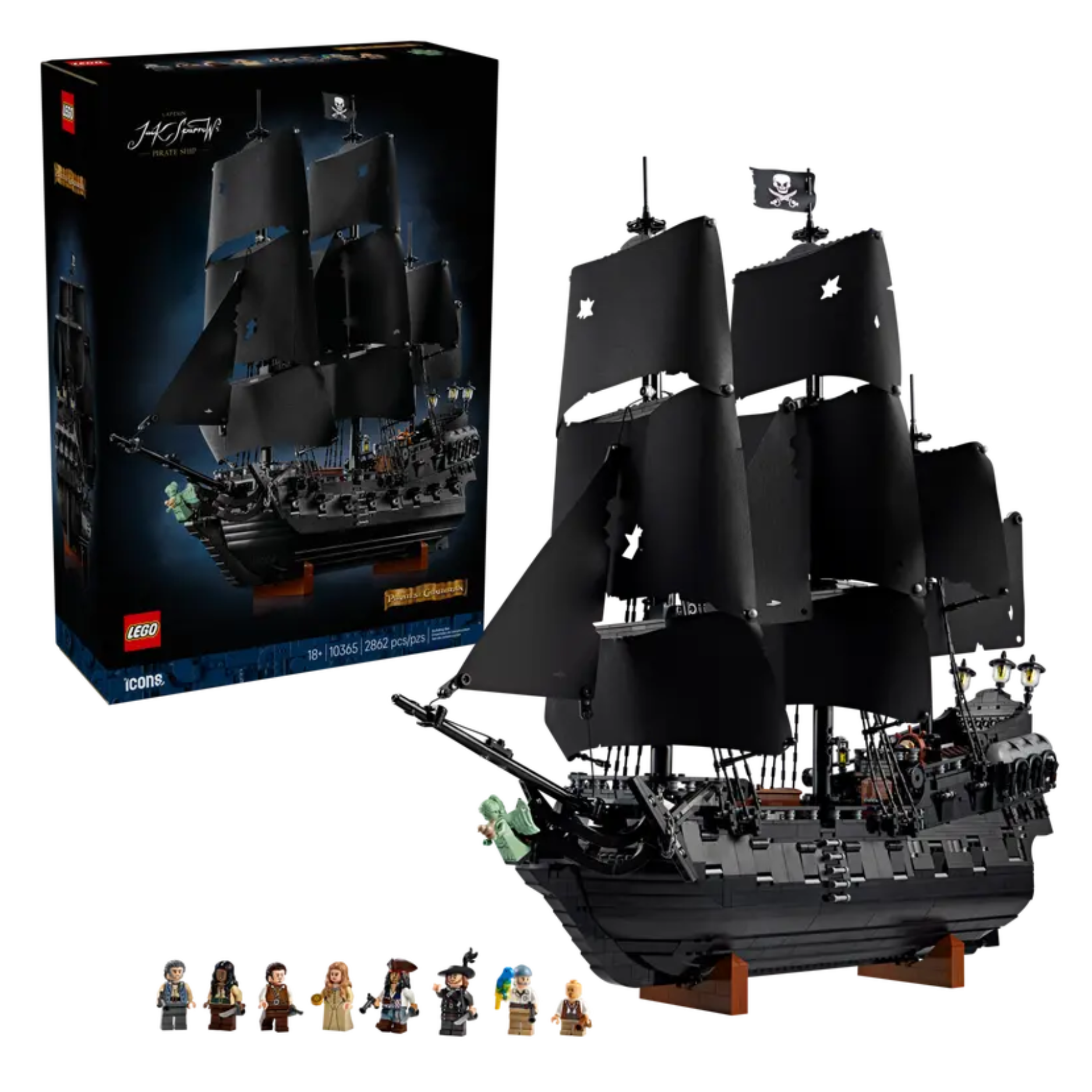 LEGO® | Icons: Captain Jack Sparrow's Pirate Ship Set (10365)