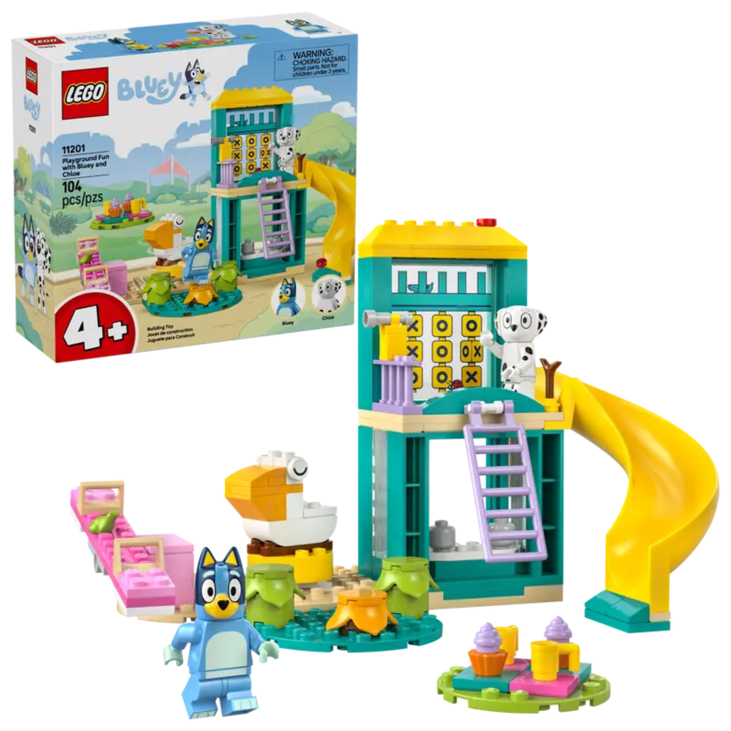 LEGO® | Bluey: Playground Fun with Bluey and Chloe (11201)