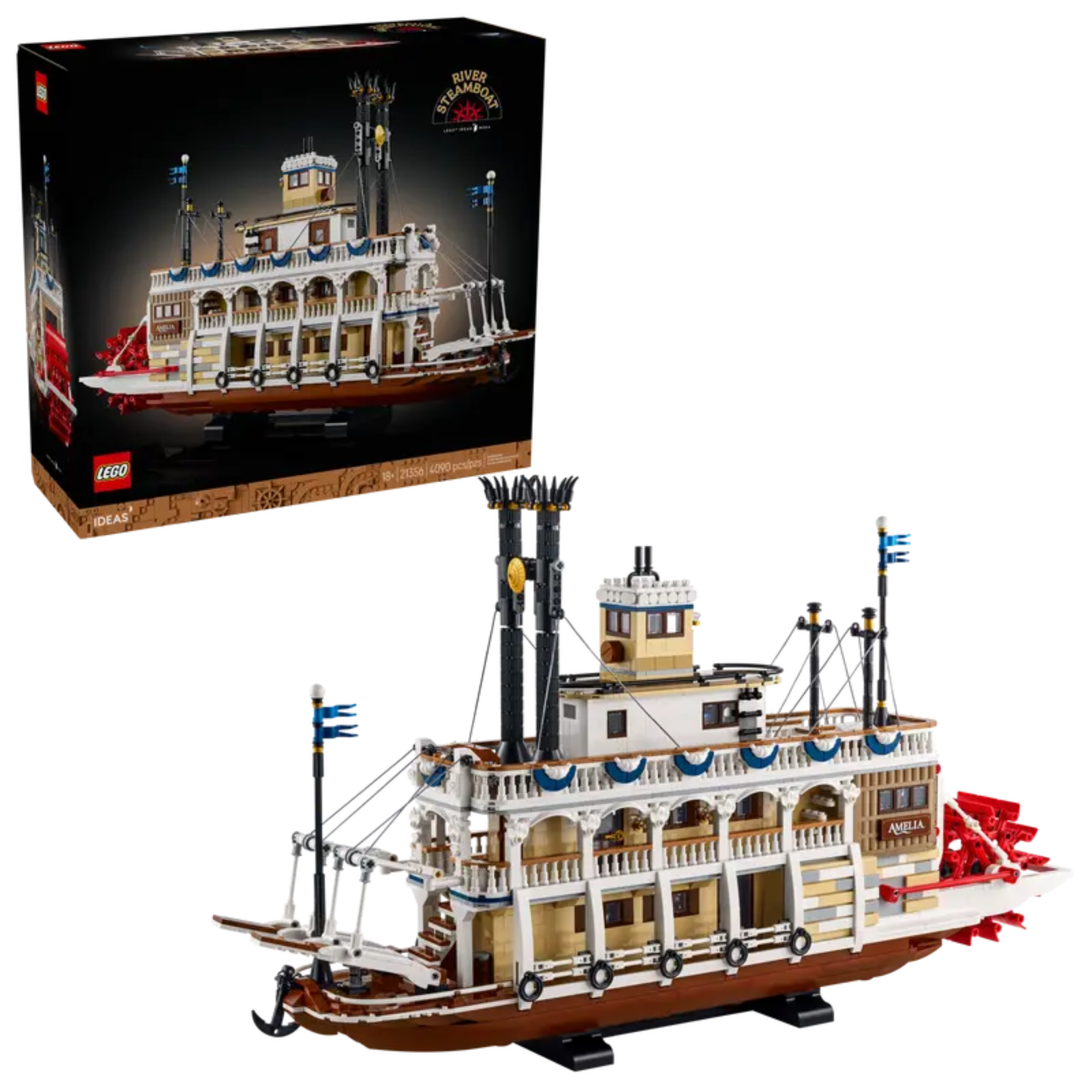 LEGO® | Ideas: River Steamboat (21356)