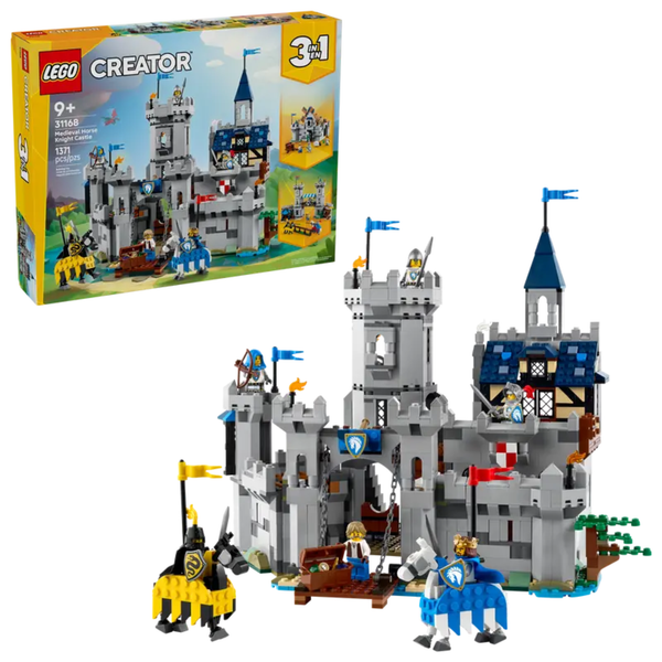 LEGO® | Creator 3-in-1: Medieval Horse Knight Castle (31168)